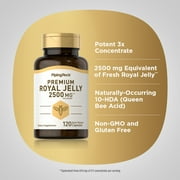 Royal Jelly 2500 mg | 120 Capsules for Men and Women | by Piping Rock