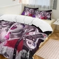 thumbnail image 6 of Harley Quinn And Joker 3 Pieces Bedding Sets Comfortable Soft Comforter Sets Decoration Bedroom Gifts With 1 Duvet Cover 2 Pillowcases, 6 of 7