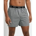 thumbnail image 2 of Hanes Originals Ultimate Men's Woven Boxer Underwear, Assorted Prints, 3-Pack XL, 2 of 7
