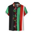 thumbnail image 2 of Birdeem Chemise Décontractée à Manches Courtes Style Vacances Hawaïennes pour Hommes, 2 of 12