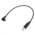 thumbnail image 6 of Chenyang CY 30cm Right Angled 90 Degree Micro USB OTG to Standard B Type Printer Scanner Hard Disk Cable Cable, 6 of 7