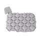 thumbnail image 3 of Cojín de asiento inflable Cojín de asiento de aire Colchoneta de asiento transpirable portátil Colchoneta de aire para acampar gris, 3 of 9