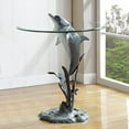thumbnail image 2 of SPI Home 34902 Surfacing Dolphin End Table - 26 x 22 x 22 in., 2 of 2