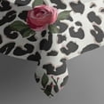 thumbnail image 5 of Pioneer Flower Floral Print Pattern Square Tablecloth,Waterproof Square Table Cover,Wipeable Spillproof Washable Table Cover for Home Kitchen Party Decor 60"x60"(152x152cm), 5 of 6