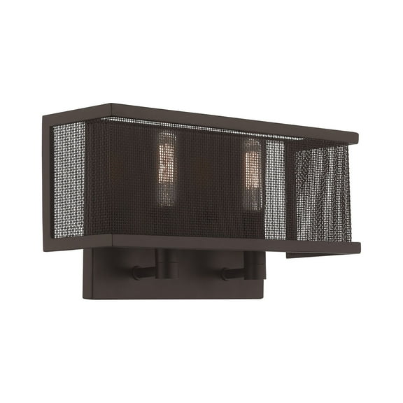 Livex Lighting - Braddock - 2 Light ADA Wall Sconce in Industrial Style - 13