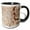 Black/White, variant on 3drose, Solarius Granite Print, 15oz Mug