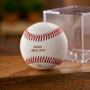 Personalized Rawlings Baseball with Acrylic Case