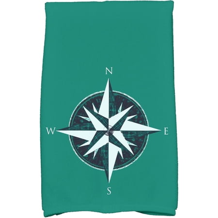 Simply Daisy 18 x 30 Compass Geometric Print Kitchen Towel
