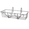 thumbnail image 3 of Support de Treillis pour Balcons Jardinière Pot de Fleurs Support Robuste en Fer Forgé Anti-Rouille Clôtures Ou Rampes, 3 of 18