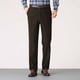 thumbnail image 1 of Pantalones de traje casuales con bolsillos y botones de color liso para hombre, 1 of 9