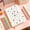 MulticolorB440, variant on LEFTHIGH Home Plush Cover Notebook Soft Fuzzy Fabric College Diary Lined Pages Stationery Cute Gift for Women Familys