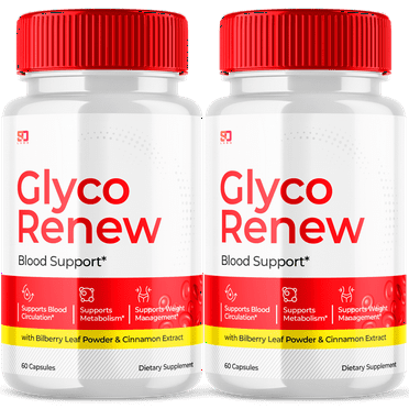 Glyco Renew Glycogen Support Advanced Blood Supplement 120 Capsules