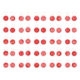 thumbnail image 1 of WHAMVOX 50Pcs Key Tags Numbered Durable Key Identification Tags Red for Office, 1 of 8
