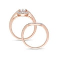 thumbnail image 4 of Everly Women's Diamond 10k Rose Gold Bridal Set, 4 of 7