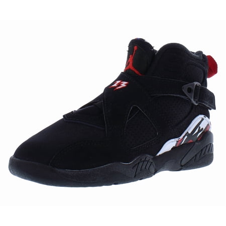 Nike Jordan 8 Retro PS Boys Shoes Size 11, Color: Black/True Red/White