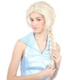 thumbnail image 5 of HPO Adult Banana Costumes A-04-011-001 Ice Princess Wig, Blonde, 5 of 5