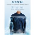 thumbnail image 6 of TRYSIL Men's Athletic Hooded UPF 50+ Sun Protection Long Sleeve Fishing Running Rash Guards Shirts, 6 of 6
