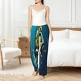 thumbnail image 4 of Balery Largemouth Bass Fish Pantalones de pijama para mujer, pijamas ultraligeros, pantalones de estar por casa-XX-Large, 4 of 6