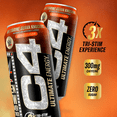 thumbnail image 3 of C4 Ultimate Energy Drink, WWE Nectarine Guava Knockout Flavor, Zero Sugar, Carbonated, 16 oz can (12 Pack), 3 of 6