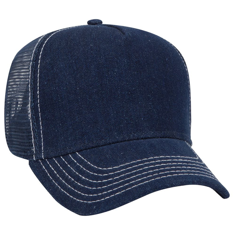 RaOn B180 Mens Womens Vintage Denim Washing Sun Visor Ball Cap Baseball Hat Truckers