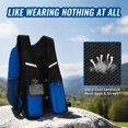 thumbnail image 3 of Mochila de Senderismo HOZMOZ 10L Ligera Impermeable Azul Marino, 3 of 8