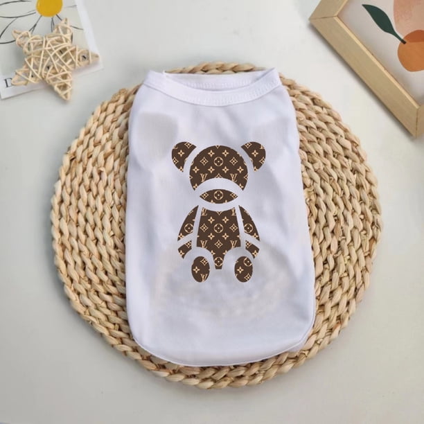 Camiseta De Tirantes Con Logo Para Mascotas S-2XL Gato/poodle/Teddy