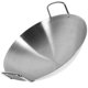thumbnail image 1 of Wok de acero inoxidable Wok de fondo redondo Sartén grande Sartén para saltear de gran capacidad, 1 of 7