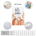 thumbnail image 2 of Hello Pumpkin Fall Happy Harvest Canvas Wall Art 20x30inch Canvas Print Fall Pumpkins Hello Pumpkin Vintage Retro Living Room Art Wedding Housewarming Gifts For Home Decoration, 2 of 8