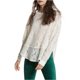 thumbnail image 2 of Free People - Suéter de punto de encaje para mujer, Not Cold In This, color blanco hueso, XS Free People Tejer, 2 of 2