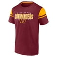 thumbnail image 2 of Men's Fanatics Burgundy Washington Commanders Old School Play Slub T-Shirt, 2 of 3