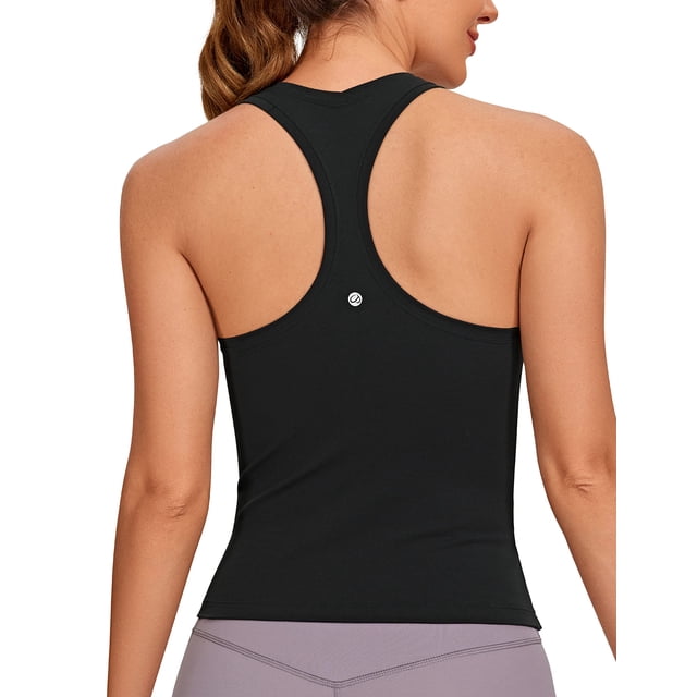 Remera CRZ YOGA Butterluxe Racerback Negra Mediana