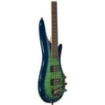 thumbnail image 2 of Ibanez SR Series SR405EQM 5-String Electric Bass Guitar, Rosewood Fretboard, Surreal Blue Burst Gloss, 2 of 10