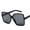 Black, variant on Vintage Sunglasses UV400 Protection for Men and Women Trendy Big Frame Fashion Design PC Frame and Lenses 99 Percent