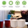 thumbnail image 3 of Reusable 750ml Ice Cream Storage Cups - Frosted Plastic Containers for Desserts/Face Scrubs, Dishwasher Safe, 3 of 8