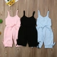 thumbnail image 3 of Toddler Kids Baby Girls Rompers Jumpsuit Strap Bodysuit Sunsuit Clothes Outfits, 3 of 5