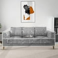 thumbnail image 6 of Clear Plastic Couch Cover Waterproof Thick Couch Covers Protector for Pets, Heavy Duty Vinyl Sofa Cover Against Cat Dog Clawing$$Home Decor, Kitchen, & Other, 6 of 6
