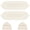 Beige, variant on 2 Pack Lace Table Runner,13x45 Inch Rectangular Cotton Handmade Crochet Lace Table Runner, Doilies Dresser Scarves, Floral Placemats Crochets Doilies for Tables