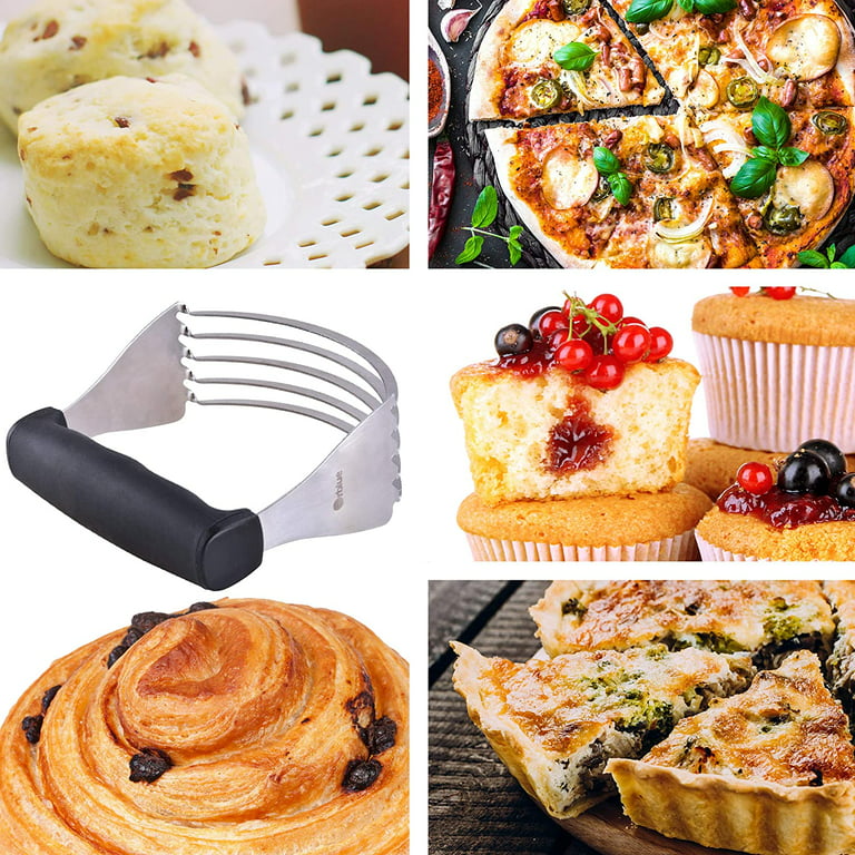 New Manual Dough Blender Baking Tool Pastry Blades Flour Mixer Stainless  Steel Anti Slip Chef Pastry