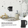 thumbnail image 5 of Creative Black Chalkboard with Rope for Writing Use Beer Mug Shaped Craft Decoration 7.5 Inches, 5 of 5
