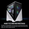 thumbnail image 2 of Thermaltake Divider 170 TG ARGB Computer Case - White, 2 of 6