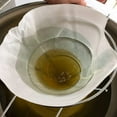 thumbnail image 4 of Filtros de aceite para freidora de 25 cm, filtros cónicos de tela no tejida, filtros cónicos para aceite de cocina, filtros cónicos para jarabe de arce, filtros cónicos para cocina, restaurantes,, 4 of 8