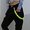 Green, variant on Punk Chunky Cuban Link Chian Waist Chain Belt Hiphop Metal Body Chain Trousers Jewelry for Women Teens Men (Orange)