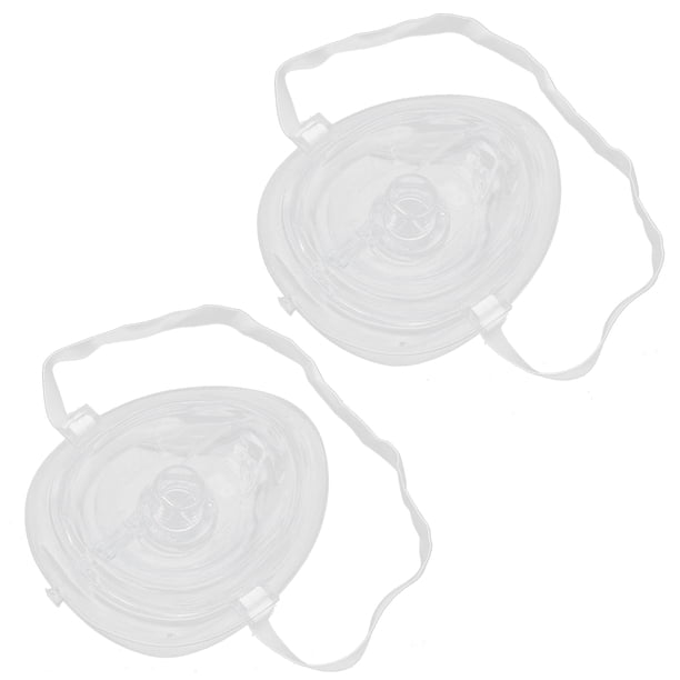 Resucitador BuyWeek con válvula unidireccional y protector facial