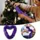 thumbnail image 3 of Guirnalda Navideña De Papel De Aluminio De 15 Metros Para Árbol, Pared, Barandilla, Oficina En Casa, Eventos, Color Morado, 3 of 7
