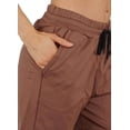 thumbnail image 4 of Bermuda Shorts with Pockets Active Draw string Jersey Summer Shorts, 4 of 5