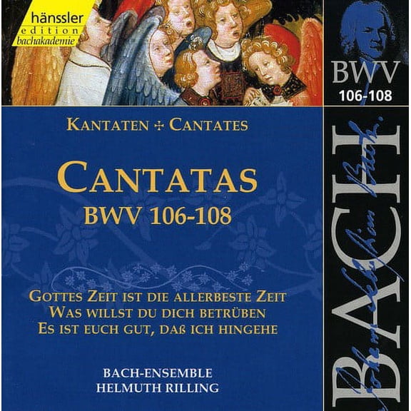 Helmuth Rilling - Sacred Cantatas BWV 106-108 - Music & Performance - CD
