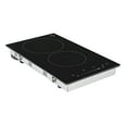 thumbnail image 4 of K&H 2 Burner Dual 12 Inch Built-in Electric Stove Top Radiant Ceramic Cooktop SLIDER CONTROL 240V 3000W CERV-3002SL, 4 of 8