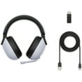 thumbnail image 3 of Sony INZONE H9 Wireless Noise Canceling Gaming Headset – White, WH-G900N-W, 3 of 6