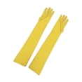 thumbnail image 1 of Guantes largos para mujer de los años 20, manoplas de dedo completo para fiesta de noche, elegante guante de ópera Oro One Size, 1 of 5