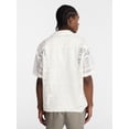 thumbnail image 3 of No Boundaries Crochet Shirt with Short Sleeves, Men's XS-4XLT, 3 of 5